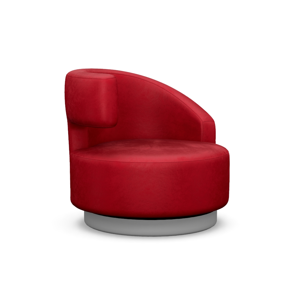 Okru II Red Accent Chair