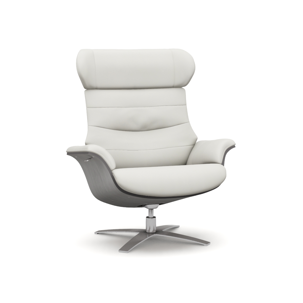 【人気投票 】ハイブランド人気ランキング！ Enzo Pure White Leather Accent Chair | El Dorado Furniture その他