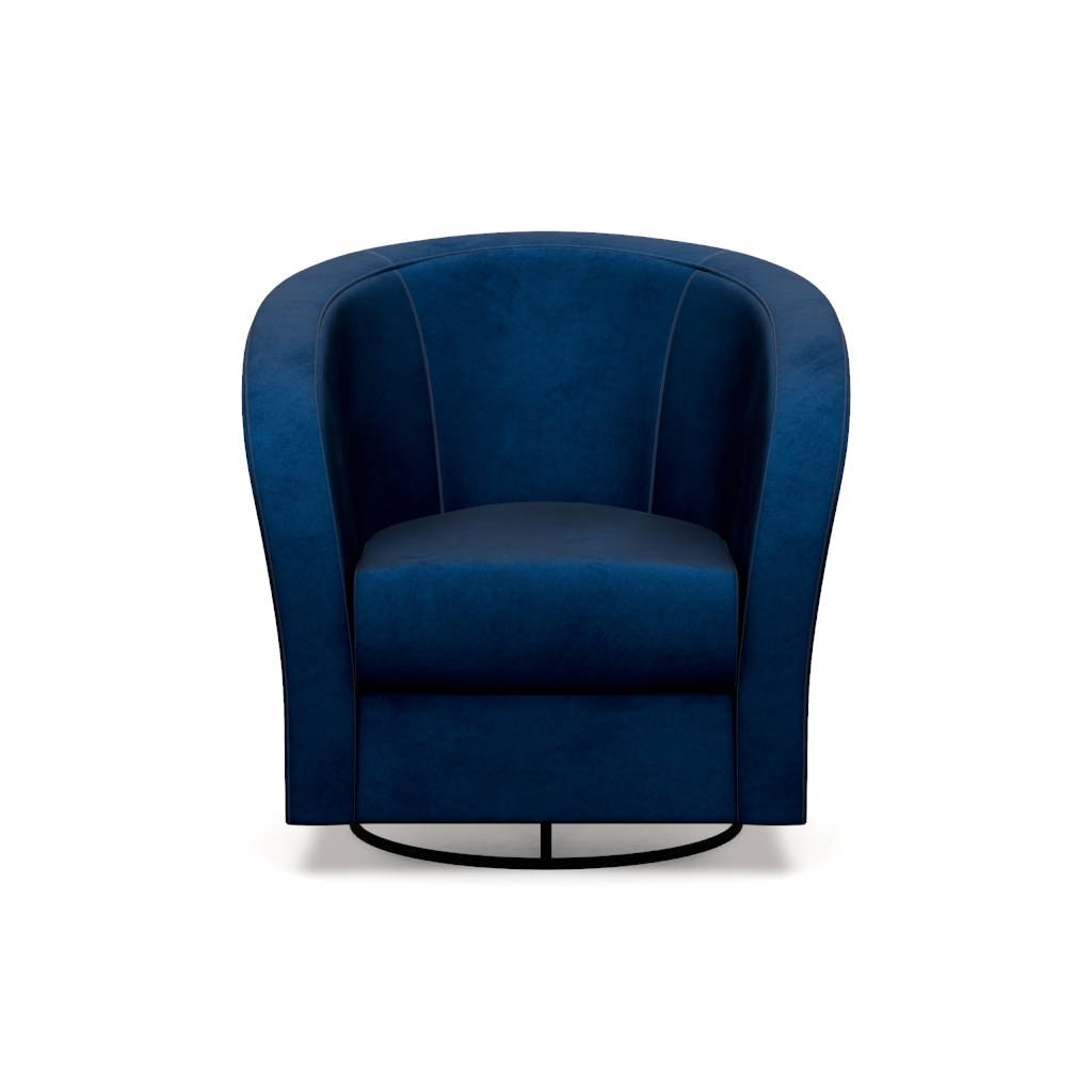 Small navy sales blue chair